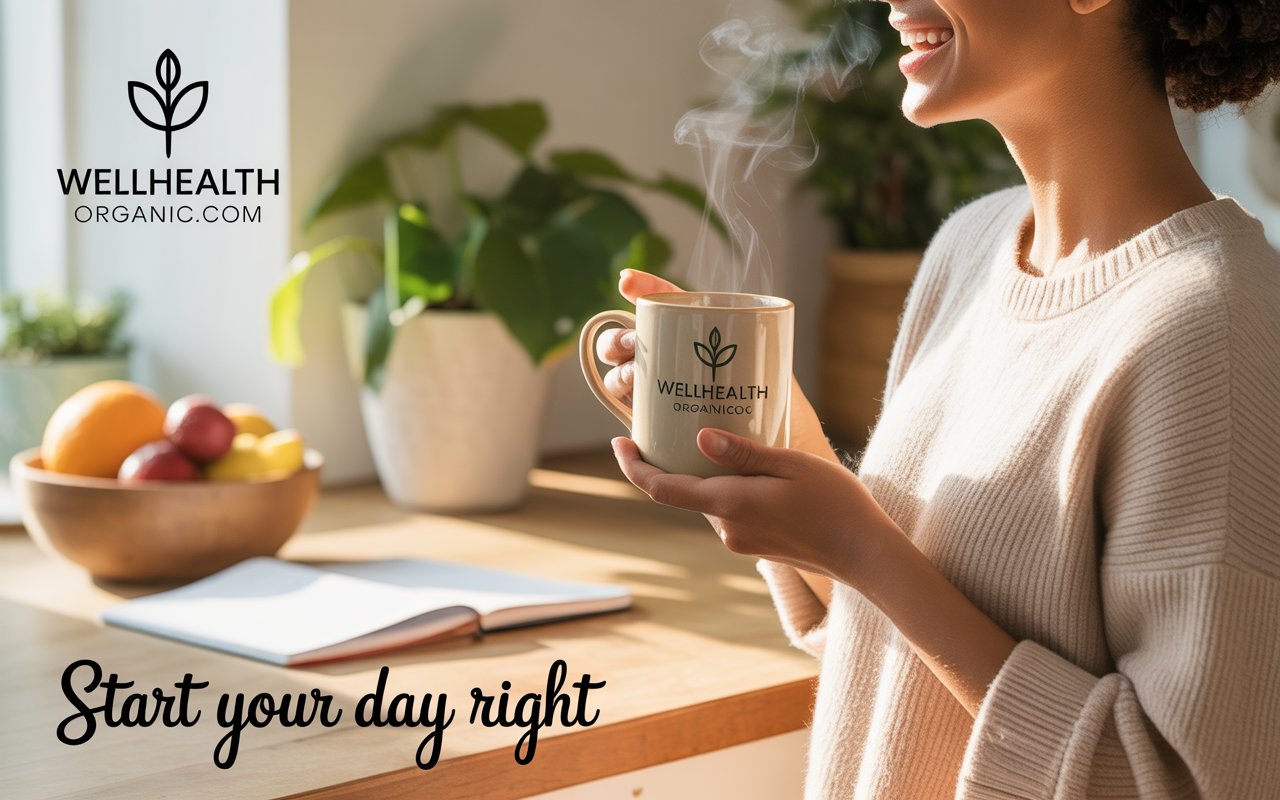 wellhealthorganic.com morning coffee tips with no side effect